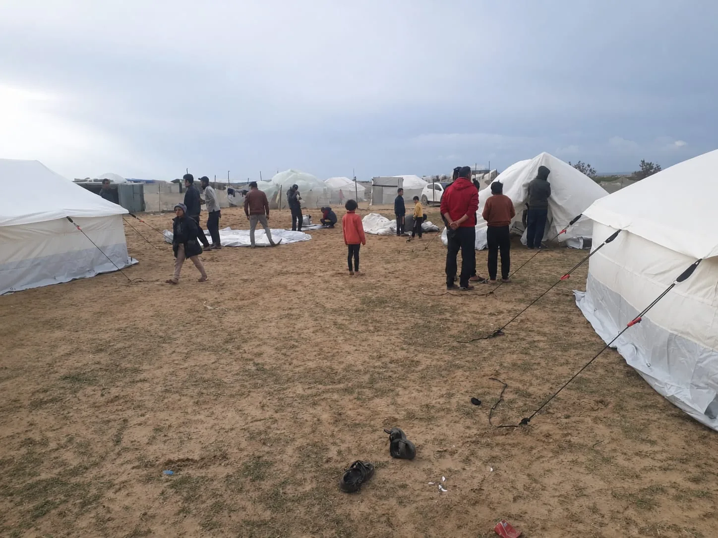Temporary shelter supplies